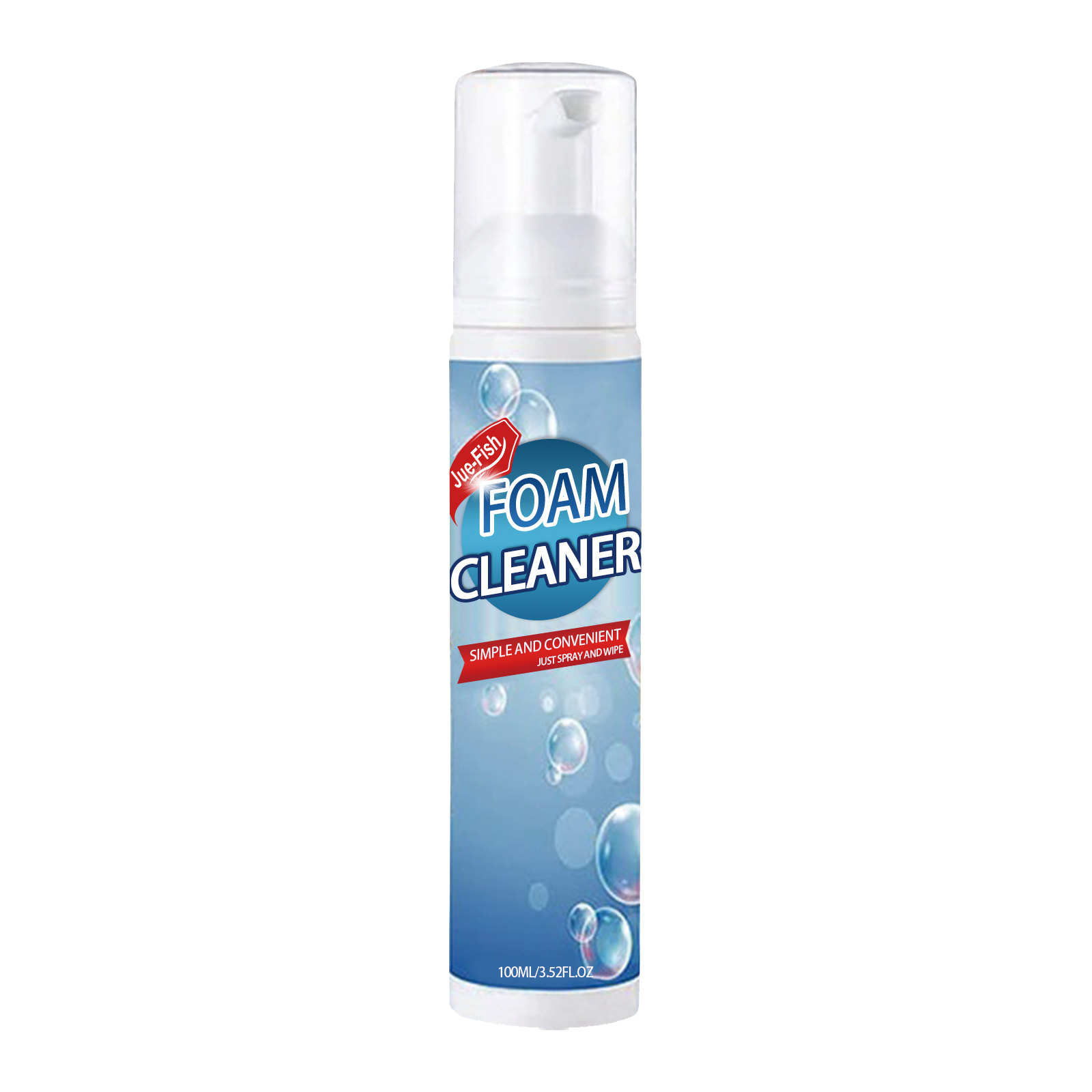Jue-Fish Kitchen Oil Stain Foam Cleaner, Kitchen Stove Range Hood Oil Stain And