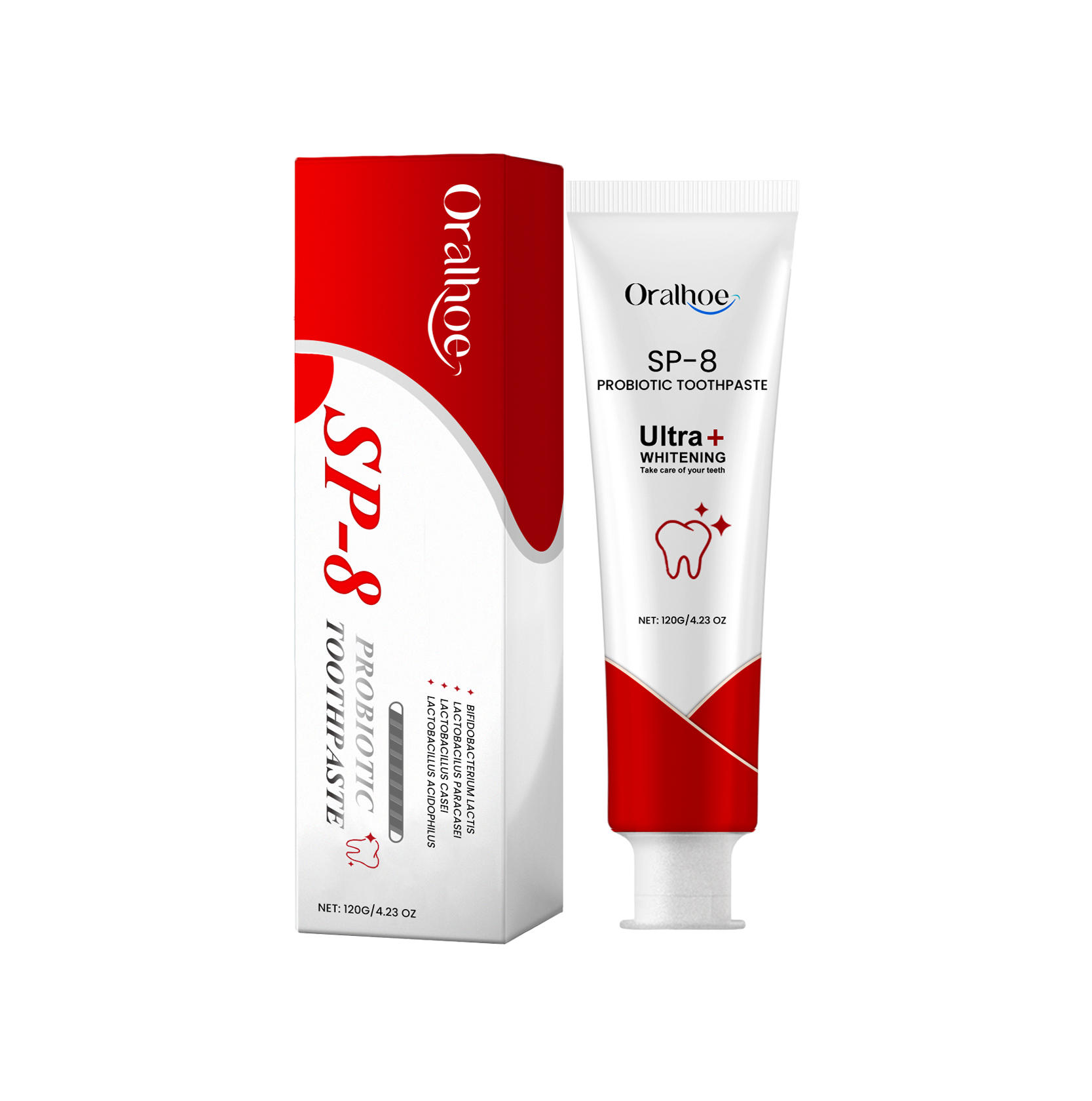 Oralhoe Probiotics Brightening Mint Toothpaste Fresh Breath Clean Beautiful Teeth Care For Teeth