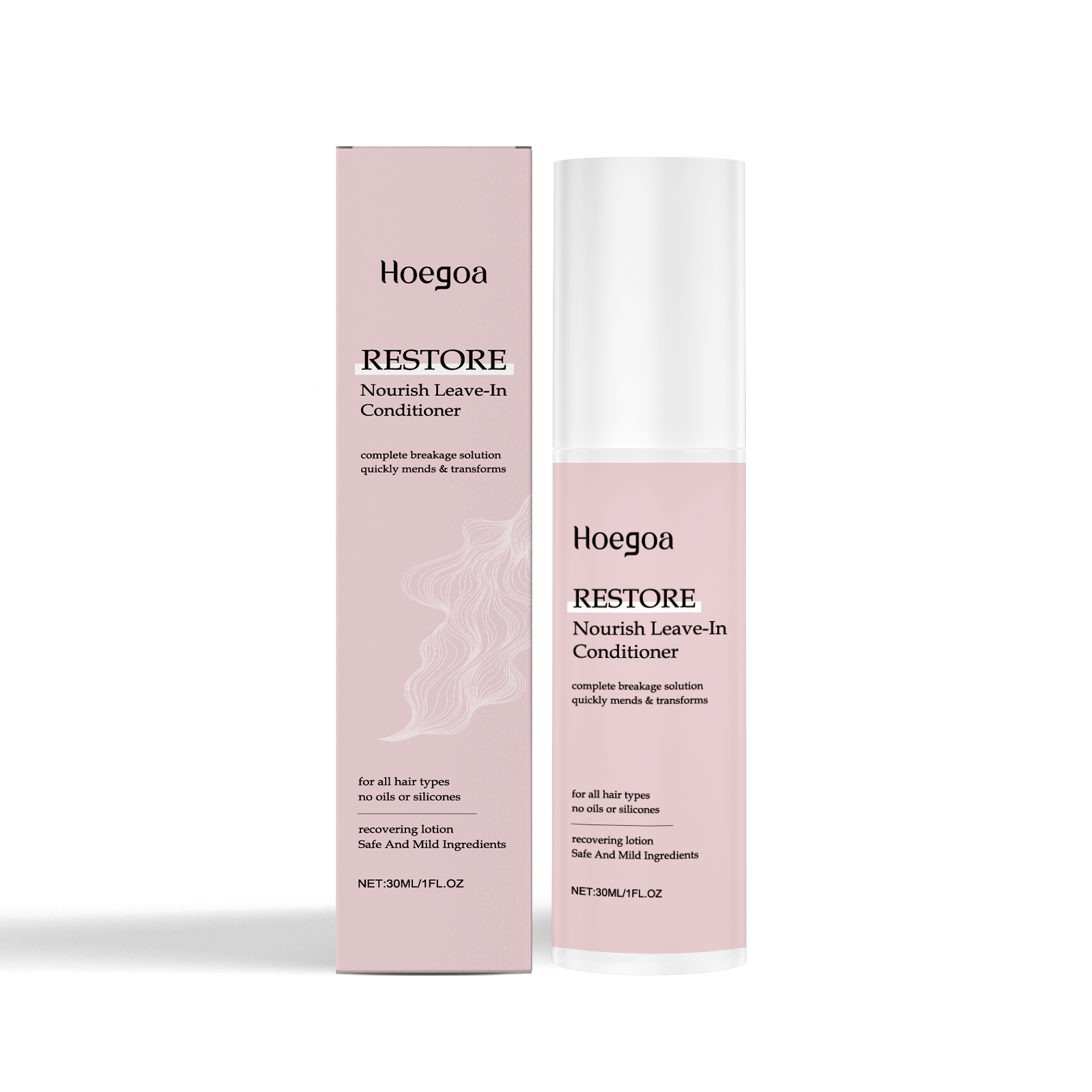 Hoegoa Nourishing Leave-In Conditioner, Moisturizes Dry And 