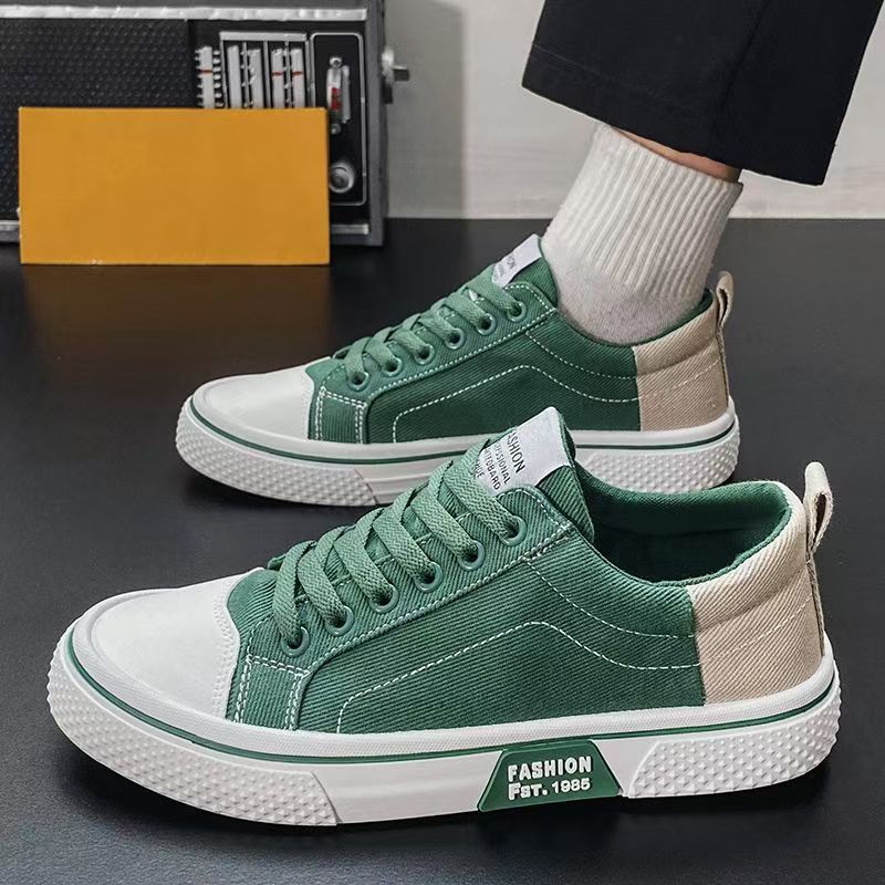 Casual Canvas Shoes for Men Summer Breathable Slip-Resistant Durable Everyday Sneakers image 8