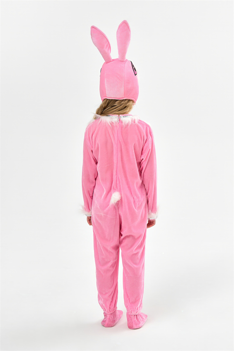 Pink Bunny Rabbit Onesie for Kids detail image 13