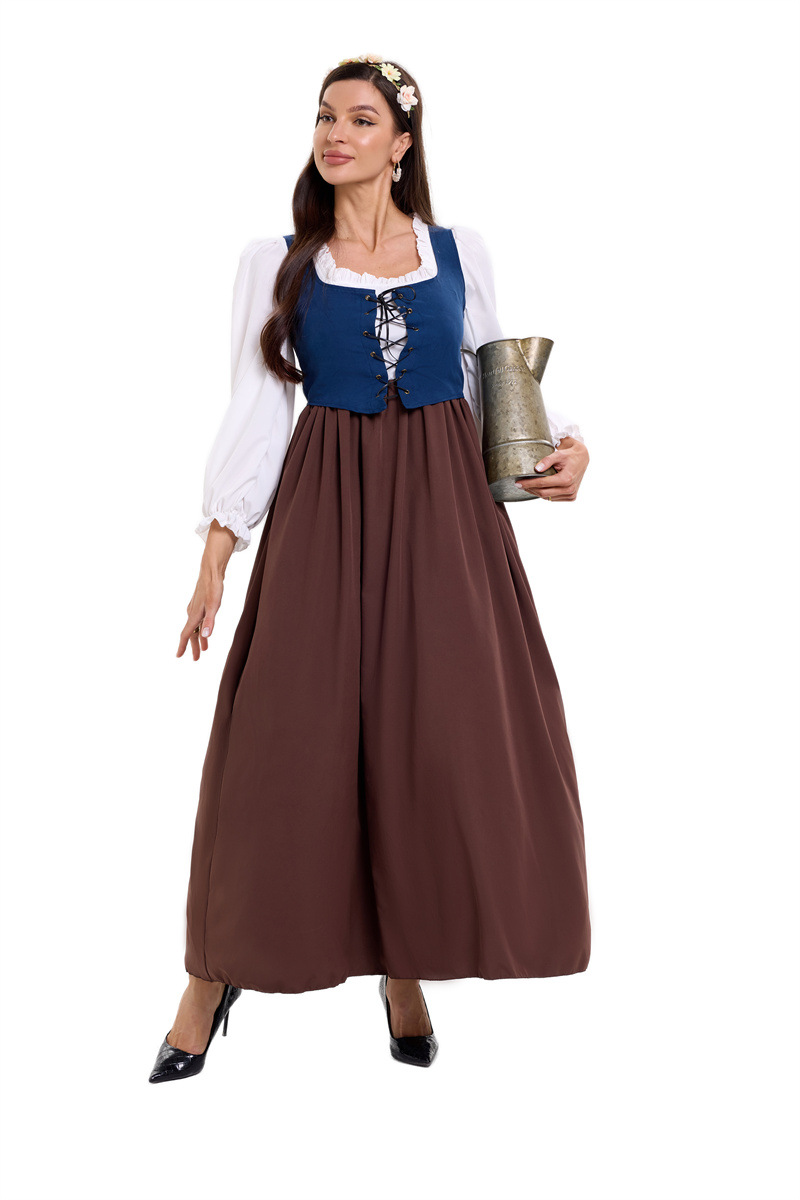 Medieval Renaissance Court Victorian Dress for Women detail image 1