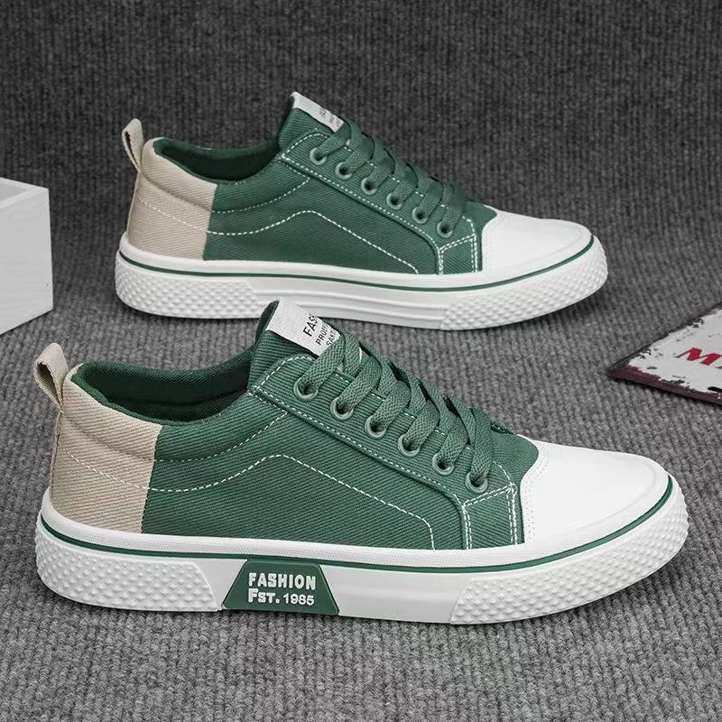 Casual Canvas Shoes for Men Summer Breathable Slip-Resistant Durable Everyday Sneakers image 3