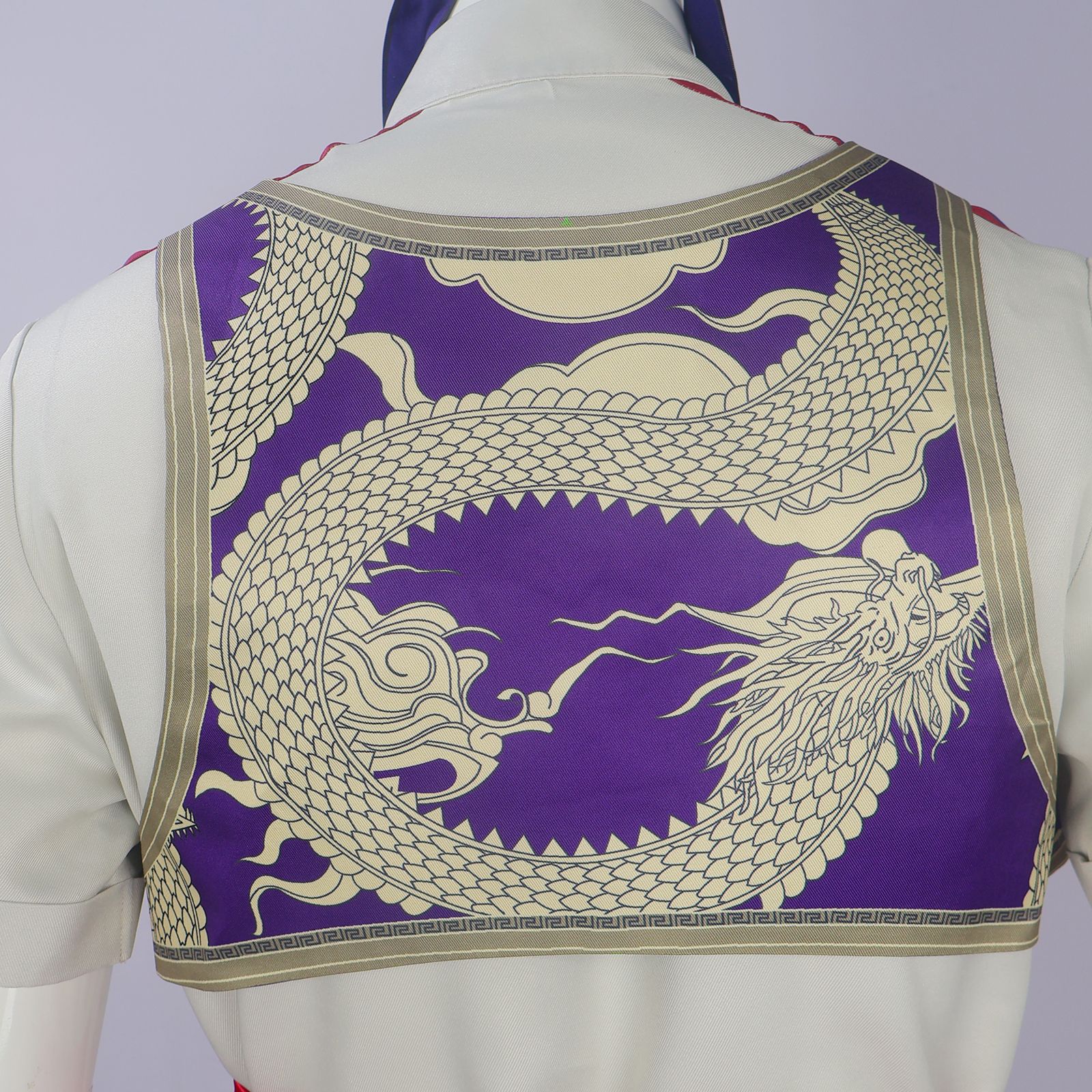 Fire Monk Fighter Costume for Adults detail image 8