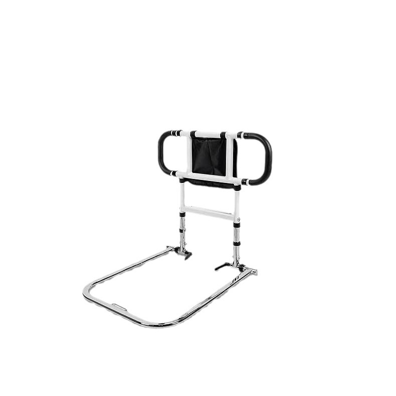 Elderly bedside armrest without punching pregnant woman stands up armrest frame patient foldable bed