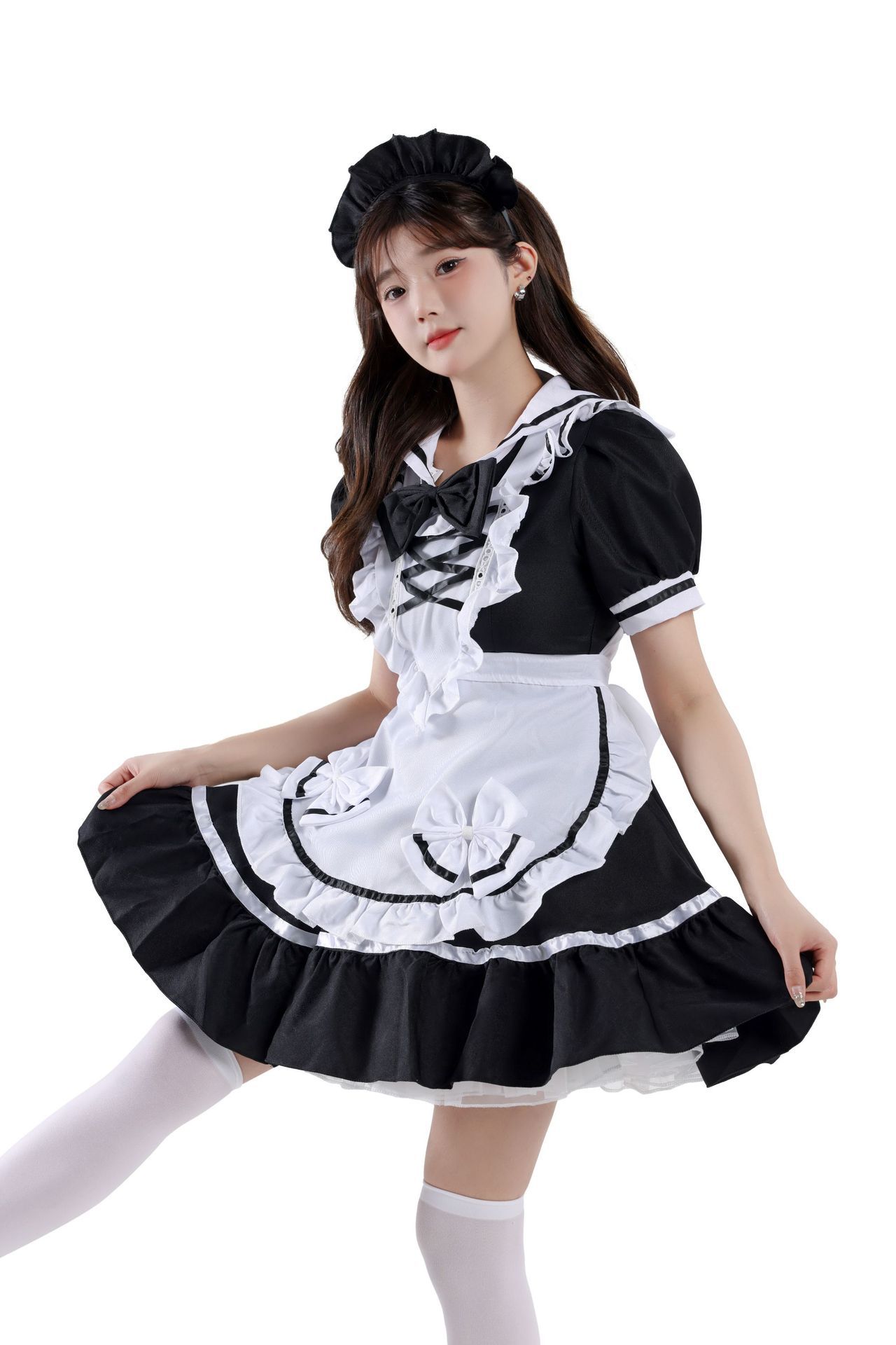Purple Maid Princess Costume for Women detail image 6