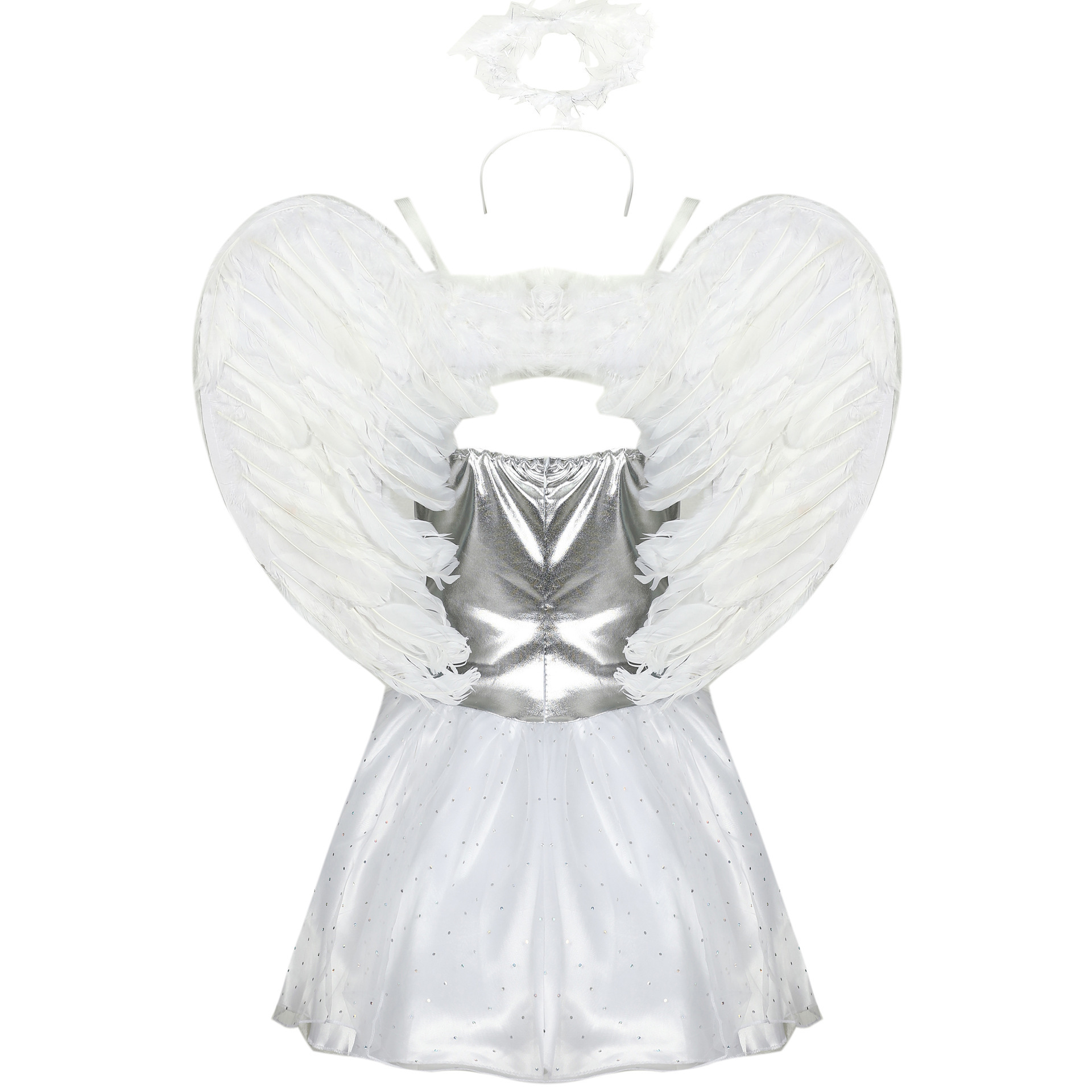 White Angel Fairy Costume for Women detail image 5