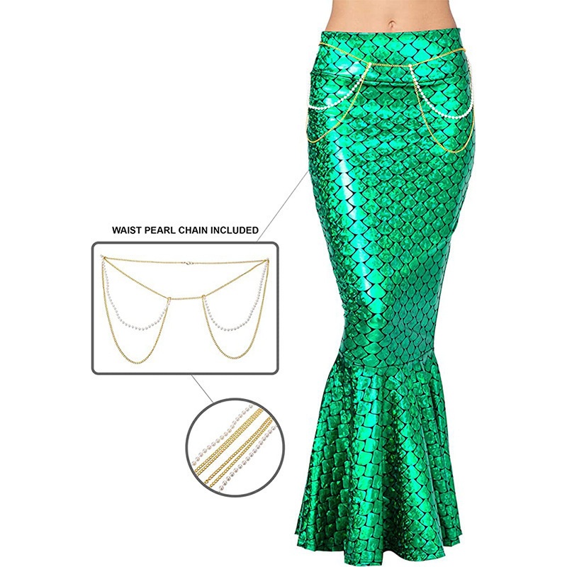 Mermaid Costume for Women detail image 1