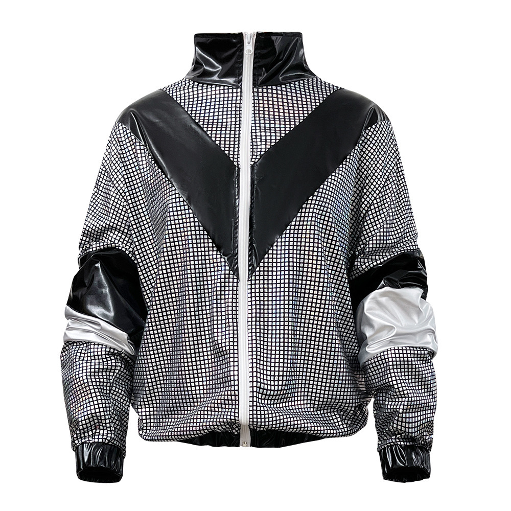 80s Hip Hop Disco Tracksuit Costume for Adults detail image 27