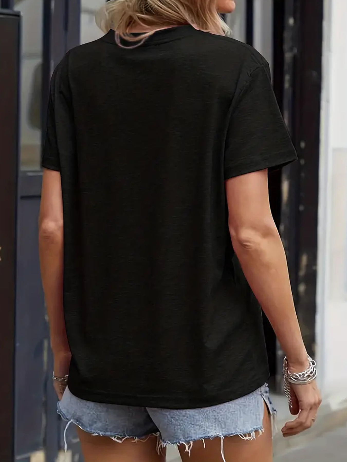 T-shirt imprimé à motif céleste de sorcière