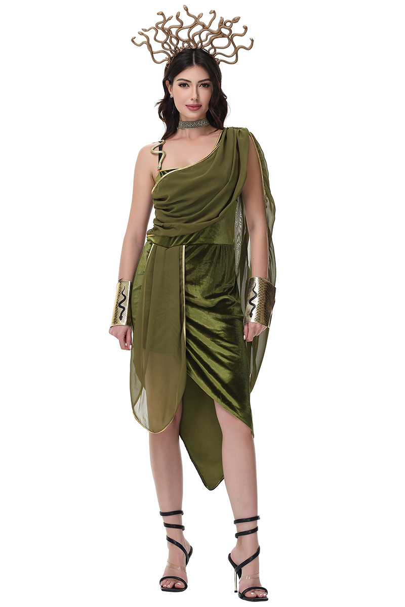 Egyptian Queen Witch Roman Lady Costume for Women detail image 25