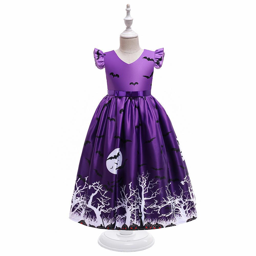 Pumpkin Ghost Fairy Dress for Girls detail image 4