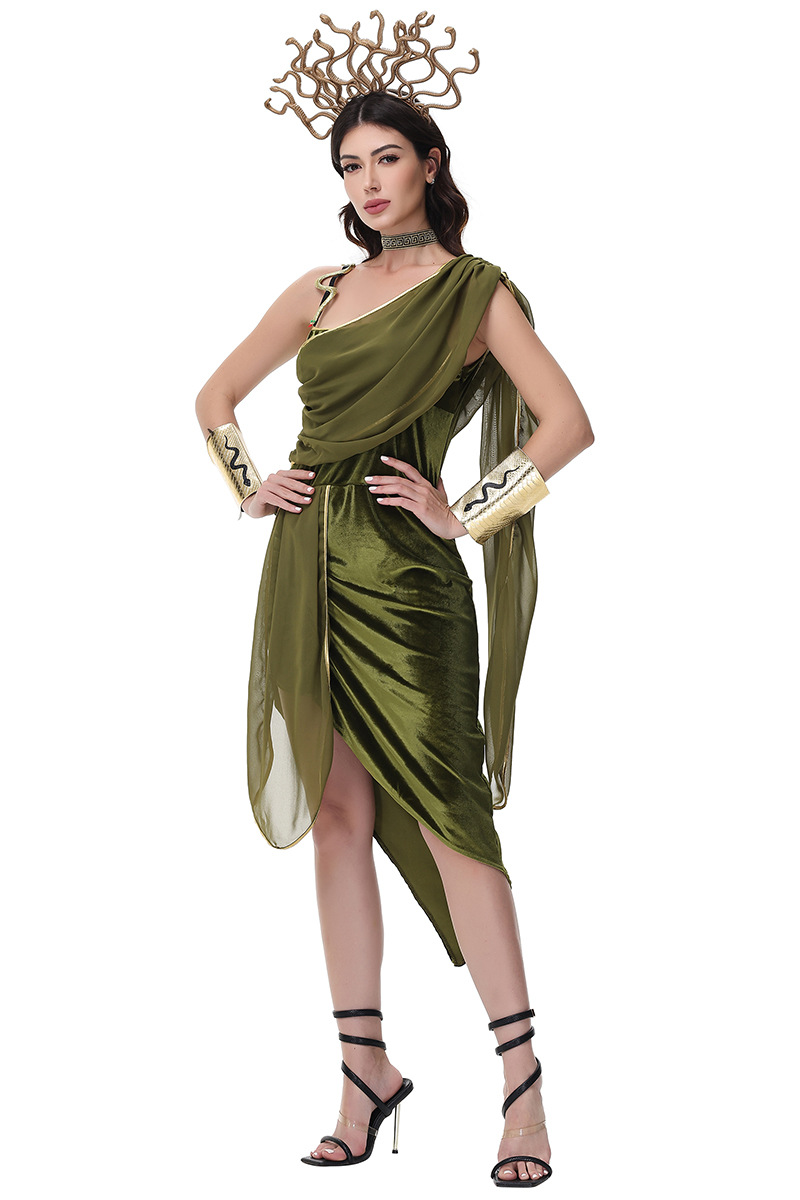 Egyptian Queen Witch Roman Lady Costume for Women detail image 26