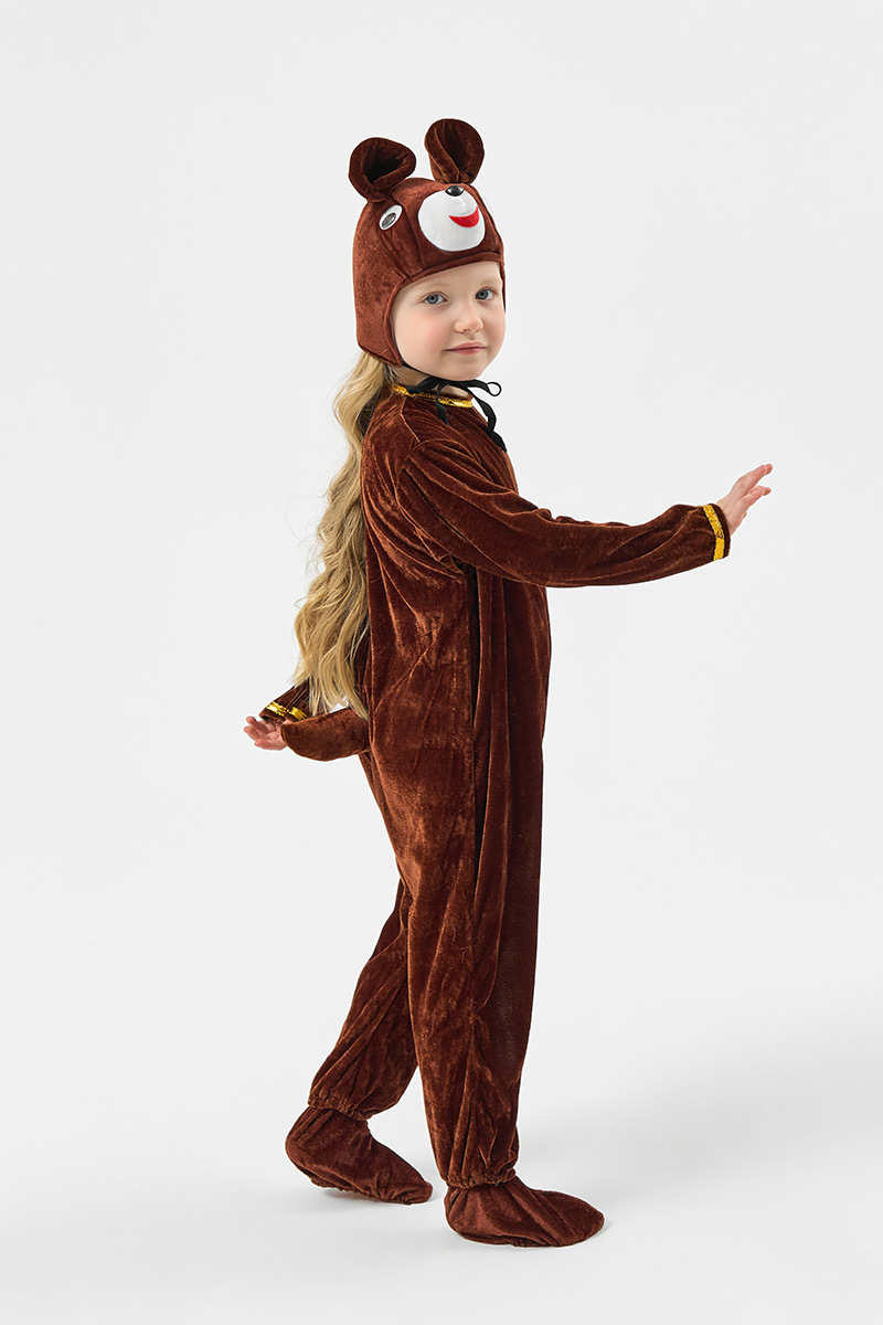 Brown Bear Animal Costume for Kids and Adults detail image 2