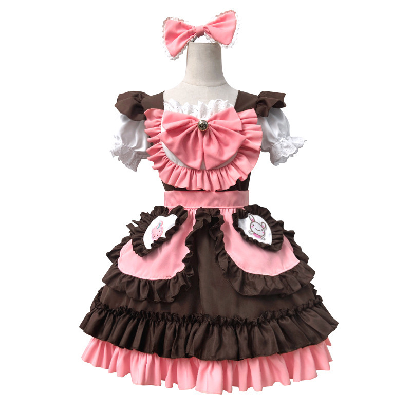 Bunny Rabbit Maid Costume for Women detail image 3