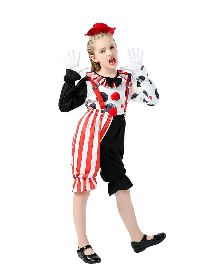 Pirate Circus Clown Costume for Kids detail image 1