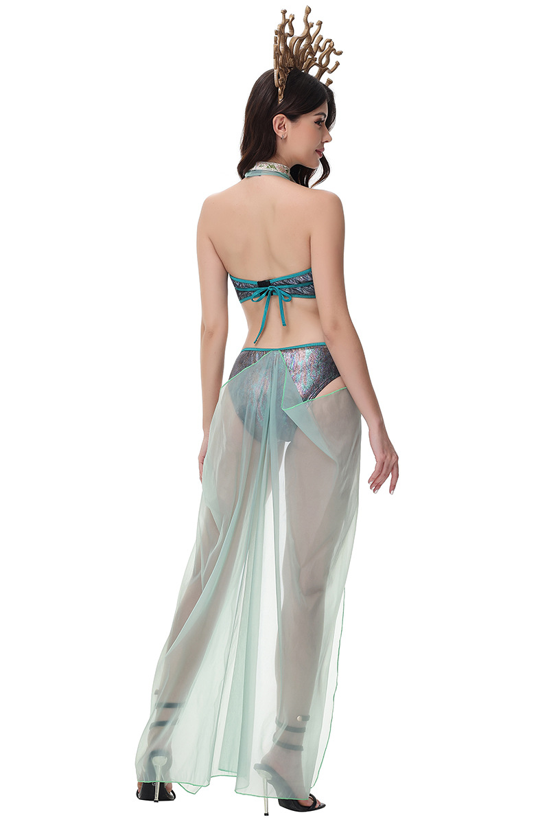 Egyptian Queen Witch Roman Lady Costume for Women detail image 3