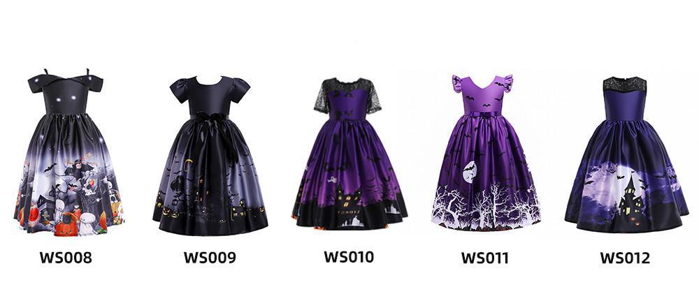 Pumpkin Ghost Fairy Dress for Girls detail image 1