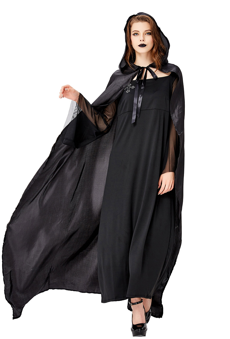 Goddess Witch Devil Vampire Costume for Women detail image 7