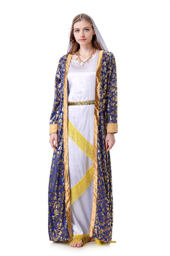 Greek Goddess Arabian Court Queen Costume for Women detail image 3