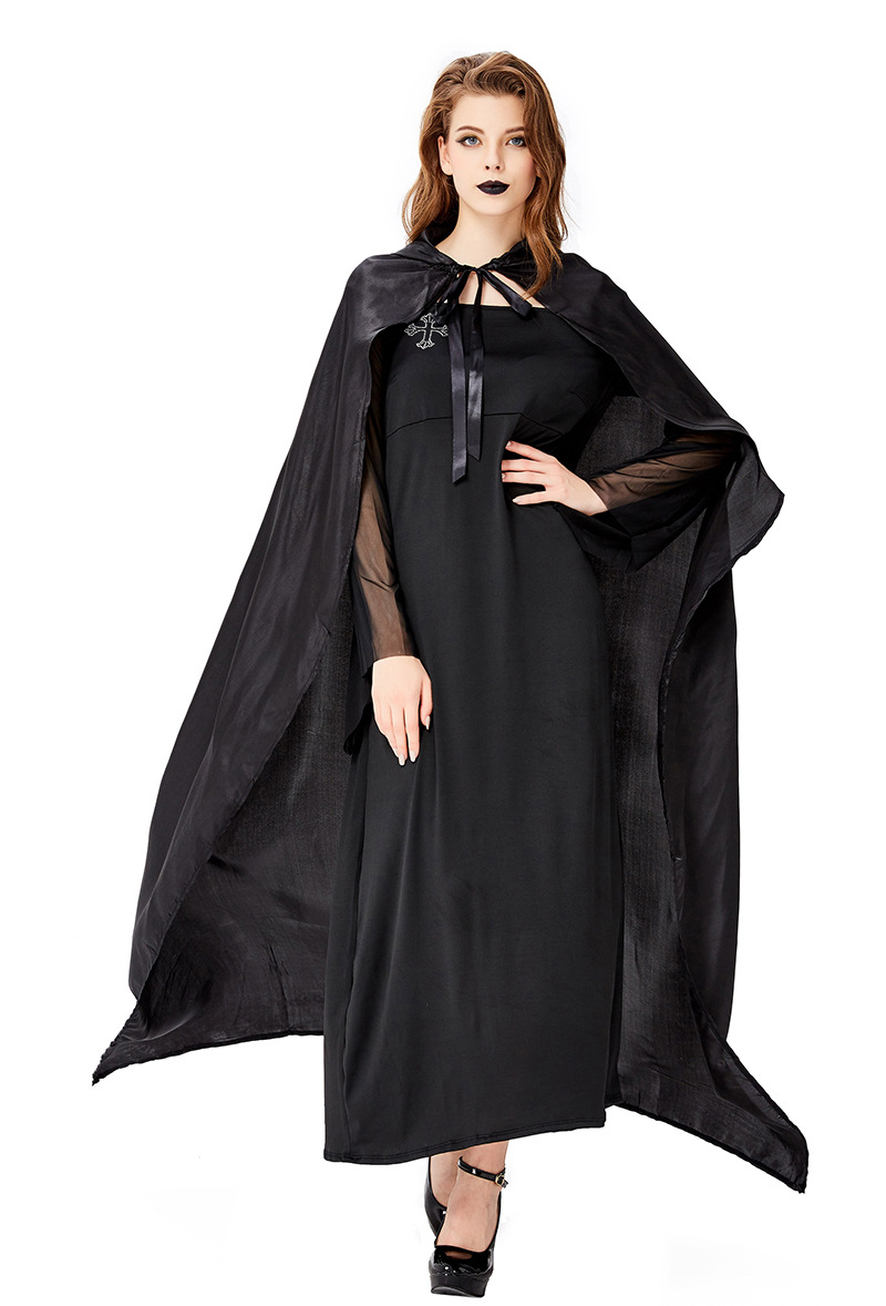 Goddess Witch Devil Vampire Costume for Women detail image 3