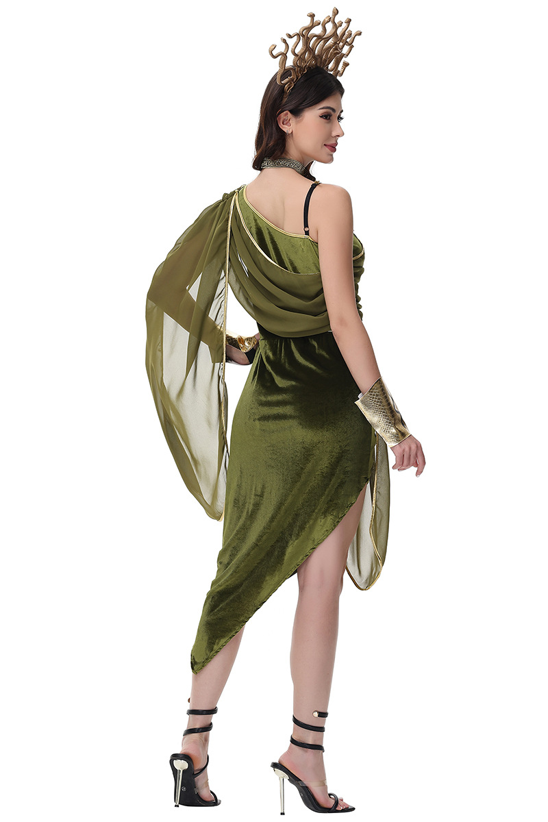 Egyptian Queen Witch Roman Lady Costume for Women detail image 4