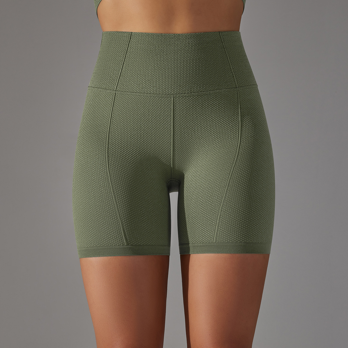 Mindful Polka Dot Yoga Shorts 7