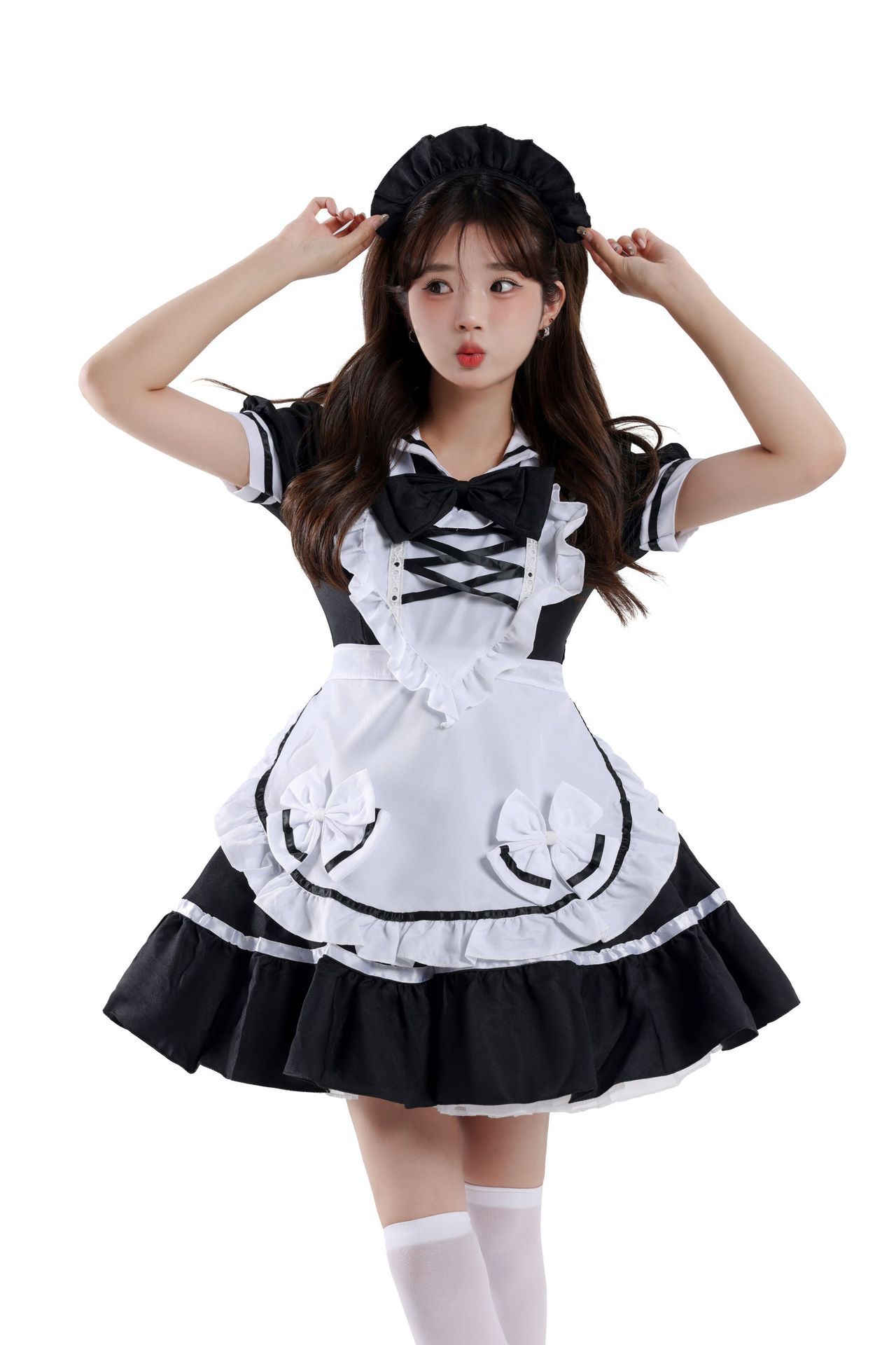 Purple Maid Princess Costume for Women detail image 4