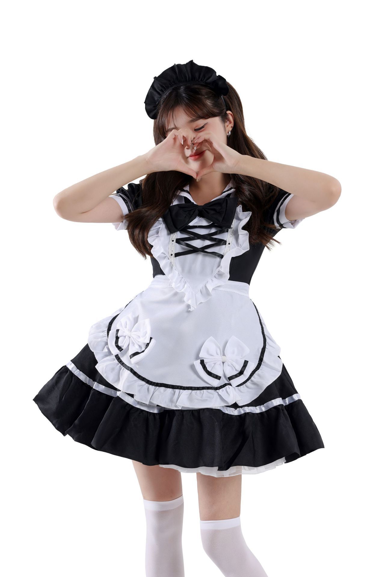 Purple Maid Princess Costume for Women detail image 5