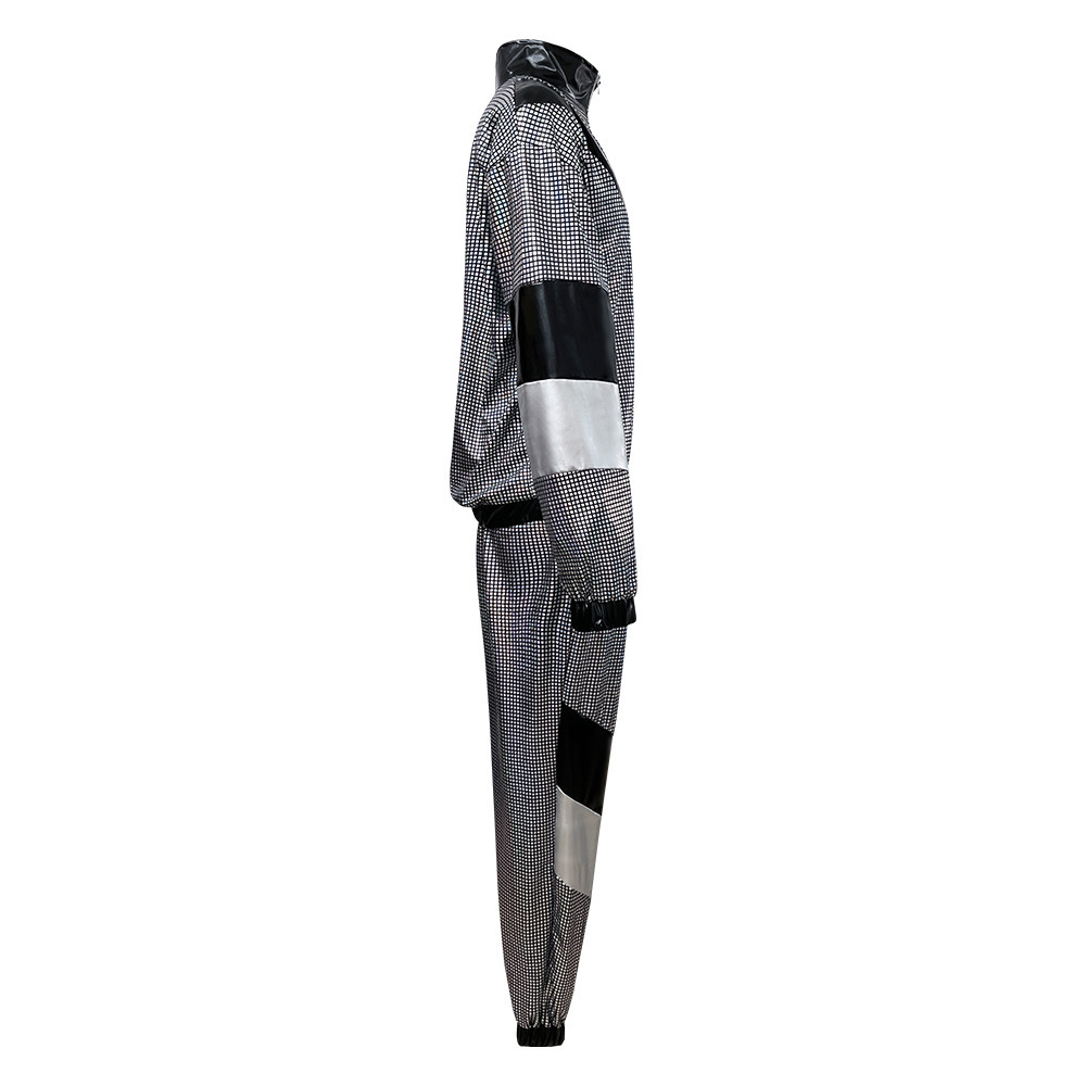 80s Hip Hop Disco Tracksuit Costume for Adults detail image 25