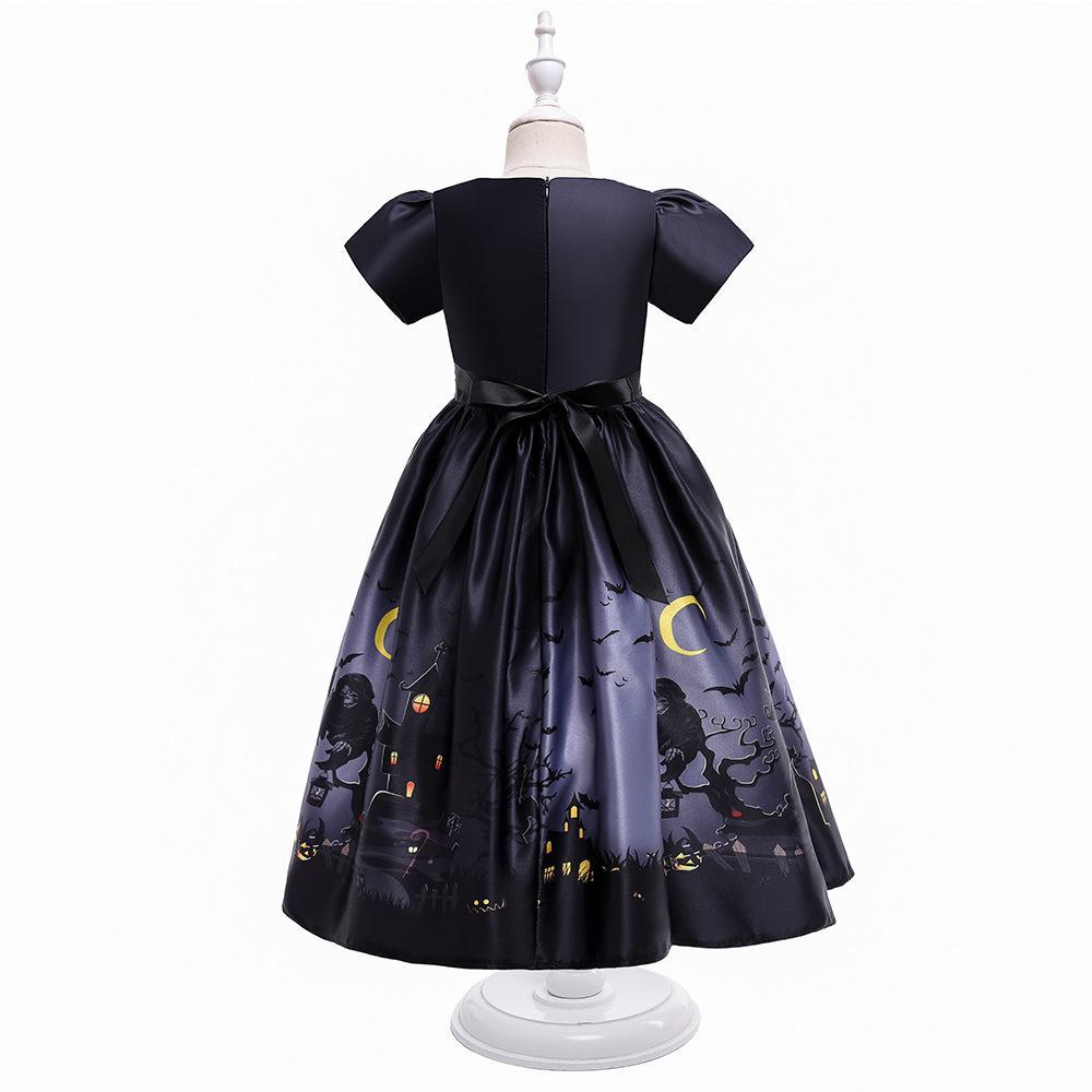 Pumpkin Ghost Fairy Dress for Girls detail image 9