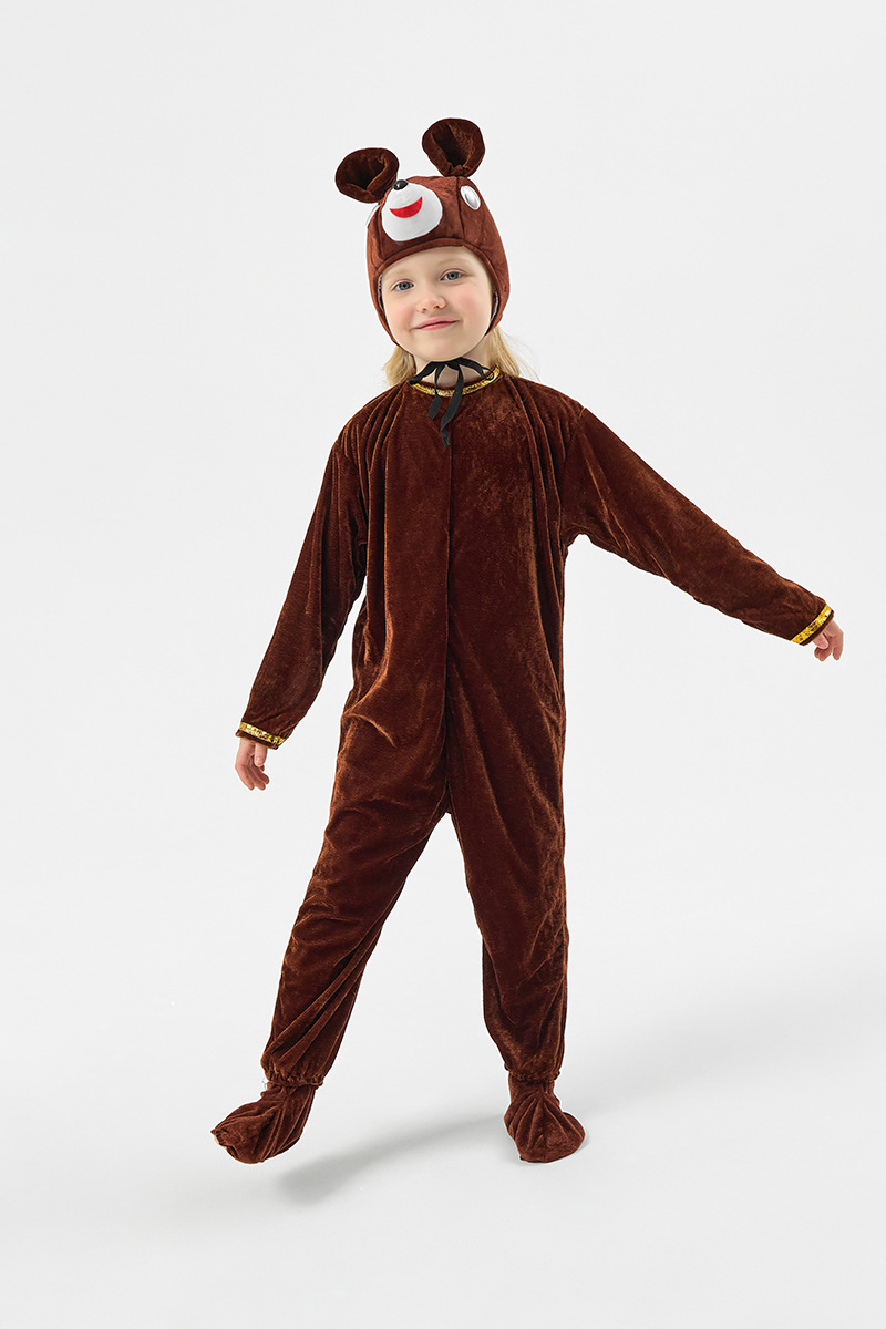 Brown Bear Animal Costume for Kids and Adults detail image 1