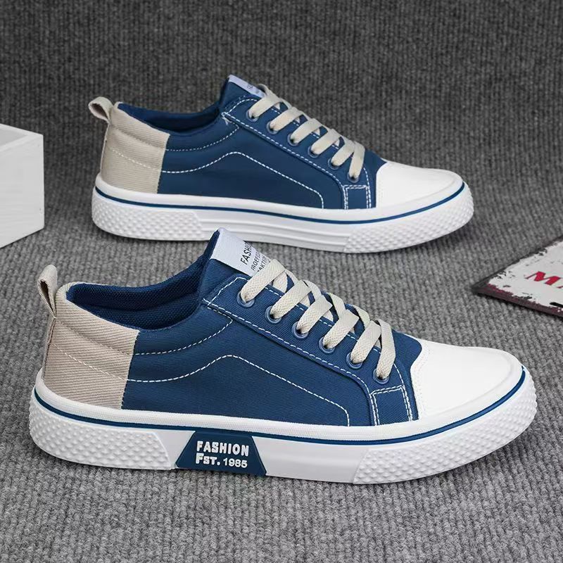 Casual Canvas Shoes for Men Summer Breathable Slip-Resistant Durable Everyday Sneakers image 4