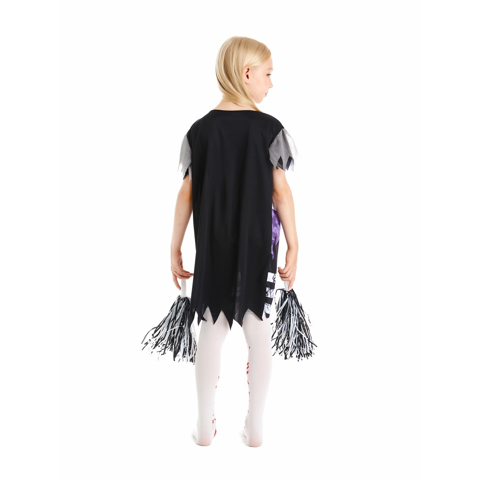 Zombie Cheerleader Costume for Girls detail image 12