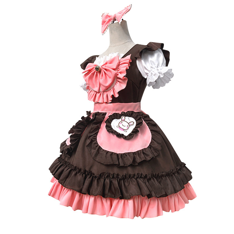 Bunny Rabbit Maid Costume for Women detail image 2