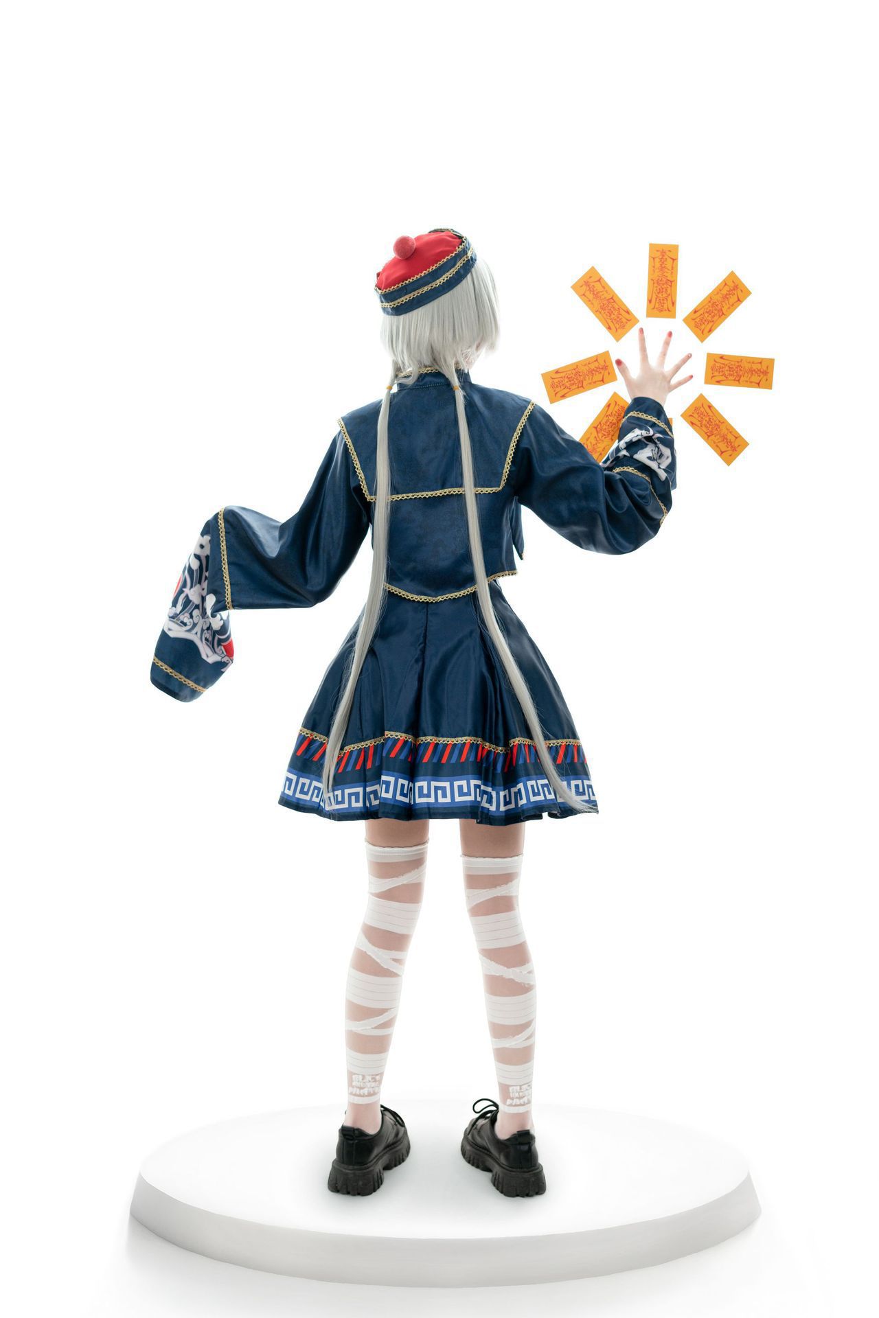 Zombie Lolita Maid Costume for Women detail image 3