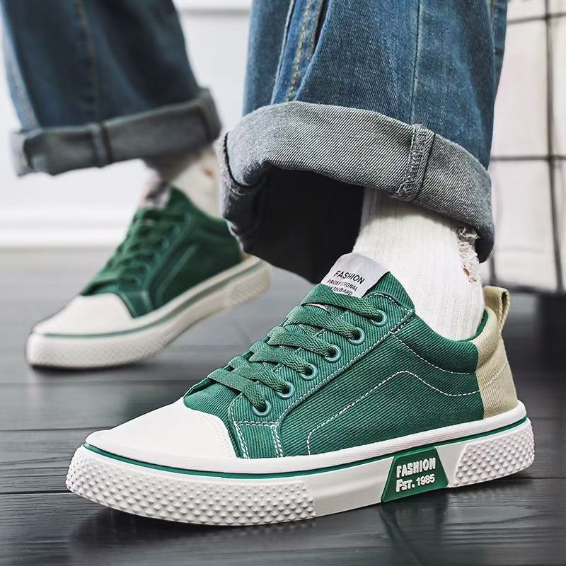 Casual Canvas Shoes for Men Summer Breathable Slip-Resistant Durable Everyday Sneakers image 6