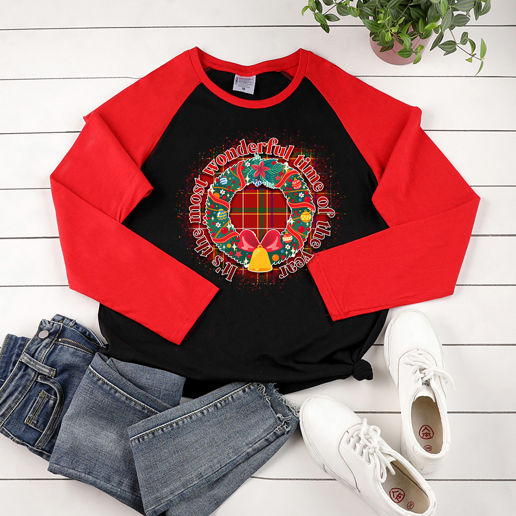 气流纺插肩长袖 黑身红袖.jpg