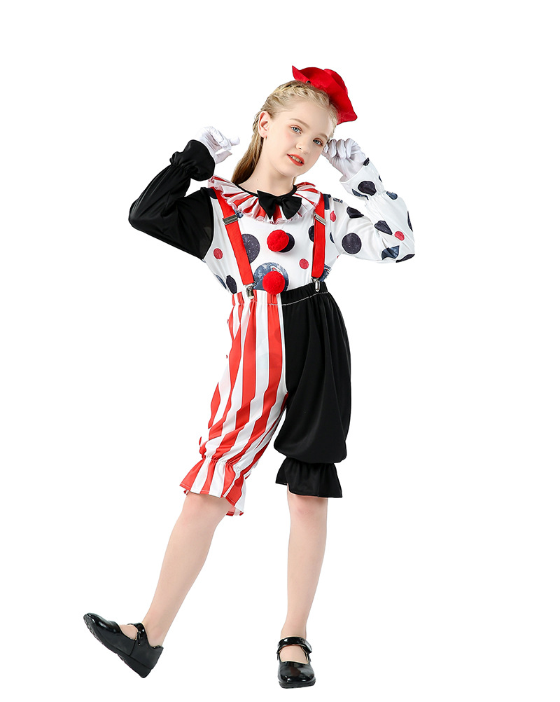 Pirate Circus Clown Costume for Kids detail image 3
