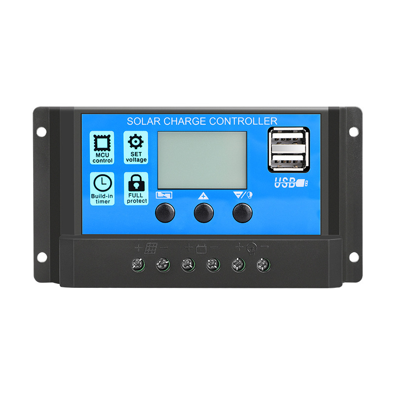 Solar controller fully automatic lead-acid battery 12v24v street lamp ...