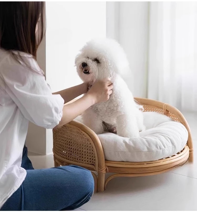 Lunlin舒适的猫和狗宠物窝床