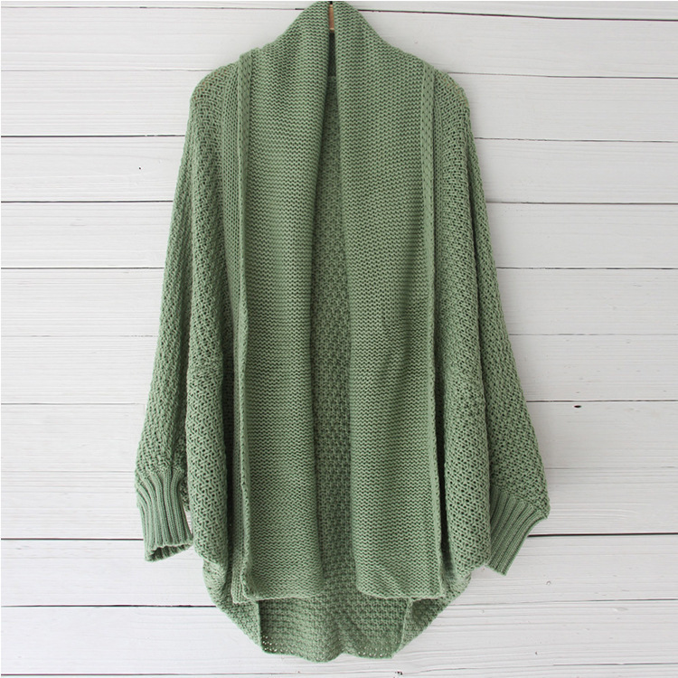 Batwing Turtleneck Sweater sizing and product details