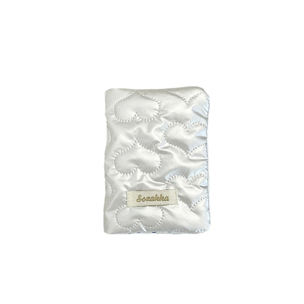 Bow shaped passport holder with multifunctional storage for international travel tickets and documents
