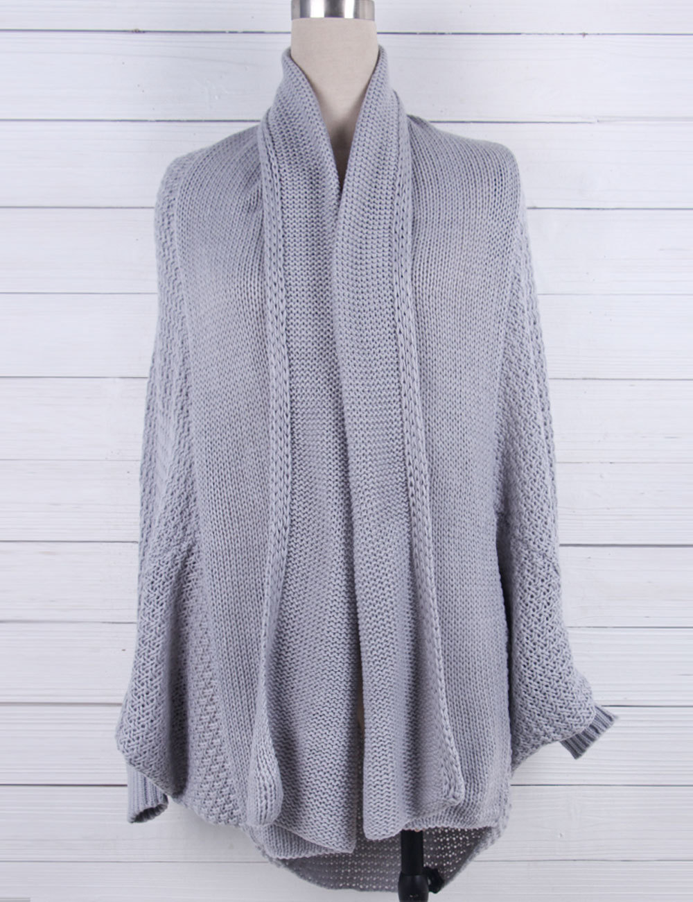 Batwing Turtleneck Sweater sizing and product details