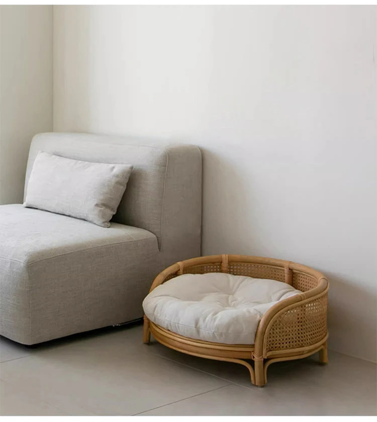 Lunlin舒适的猫和狗宠物窝床