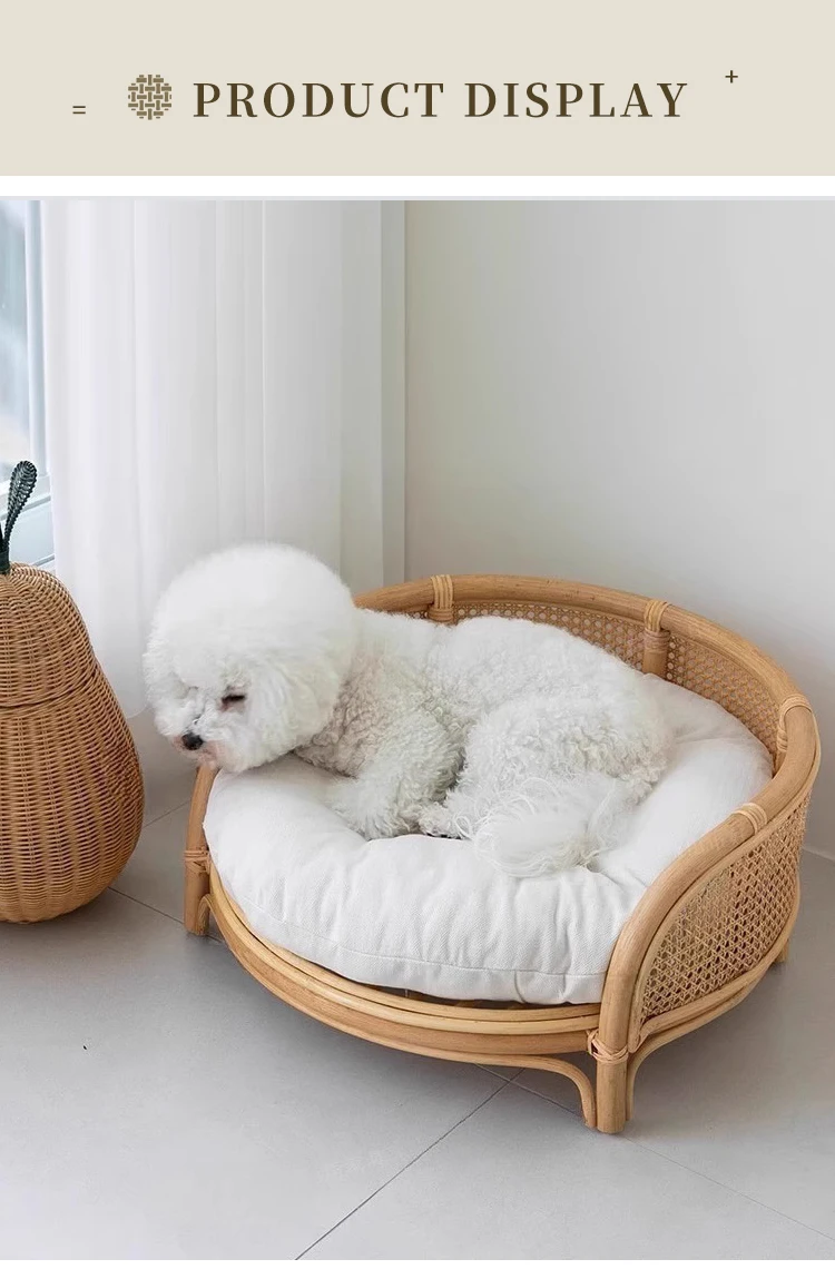 Lunlin舒适的猫和狗宠物窝床