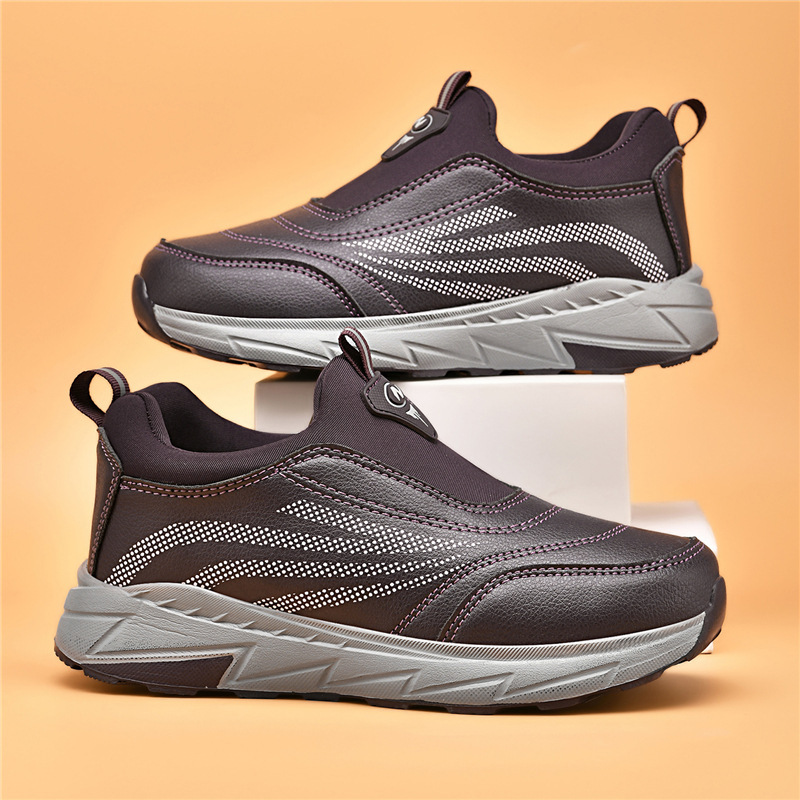 Lightweight anti slip breathable and healthy walking shoes for the elderly image 4