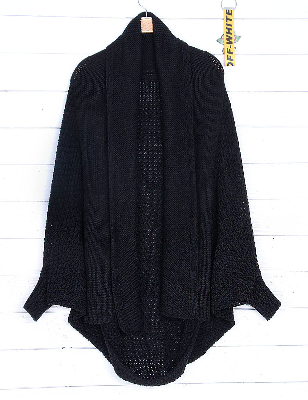 Batwing Turtleneck Sweater sizing and product details