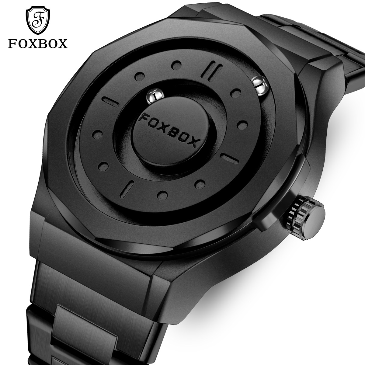 Foxbox/Outdoor Cool Magnetic Levitation Watch Men's High-Tech Creative Personality Concept Watch