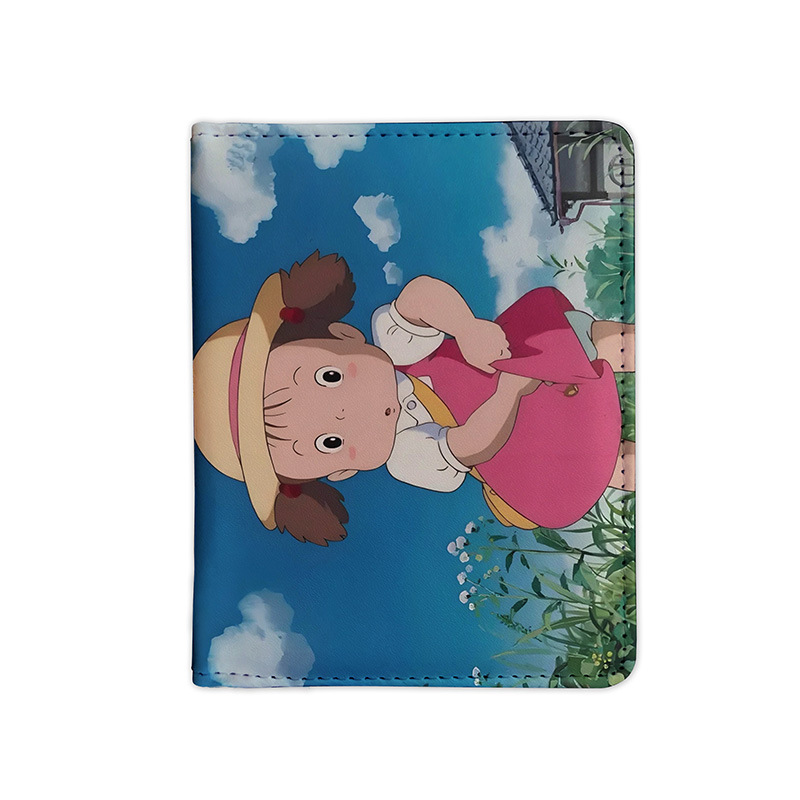 Stylish Anime Passport Holder with Multiple Card Slots, Travel Organizer for International Trips